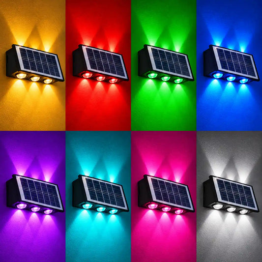 💡LUCES SOLARES DE PARED PREMIUM 💡 6 FOCOS LED INTEGRADOS